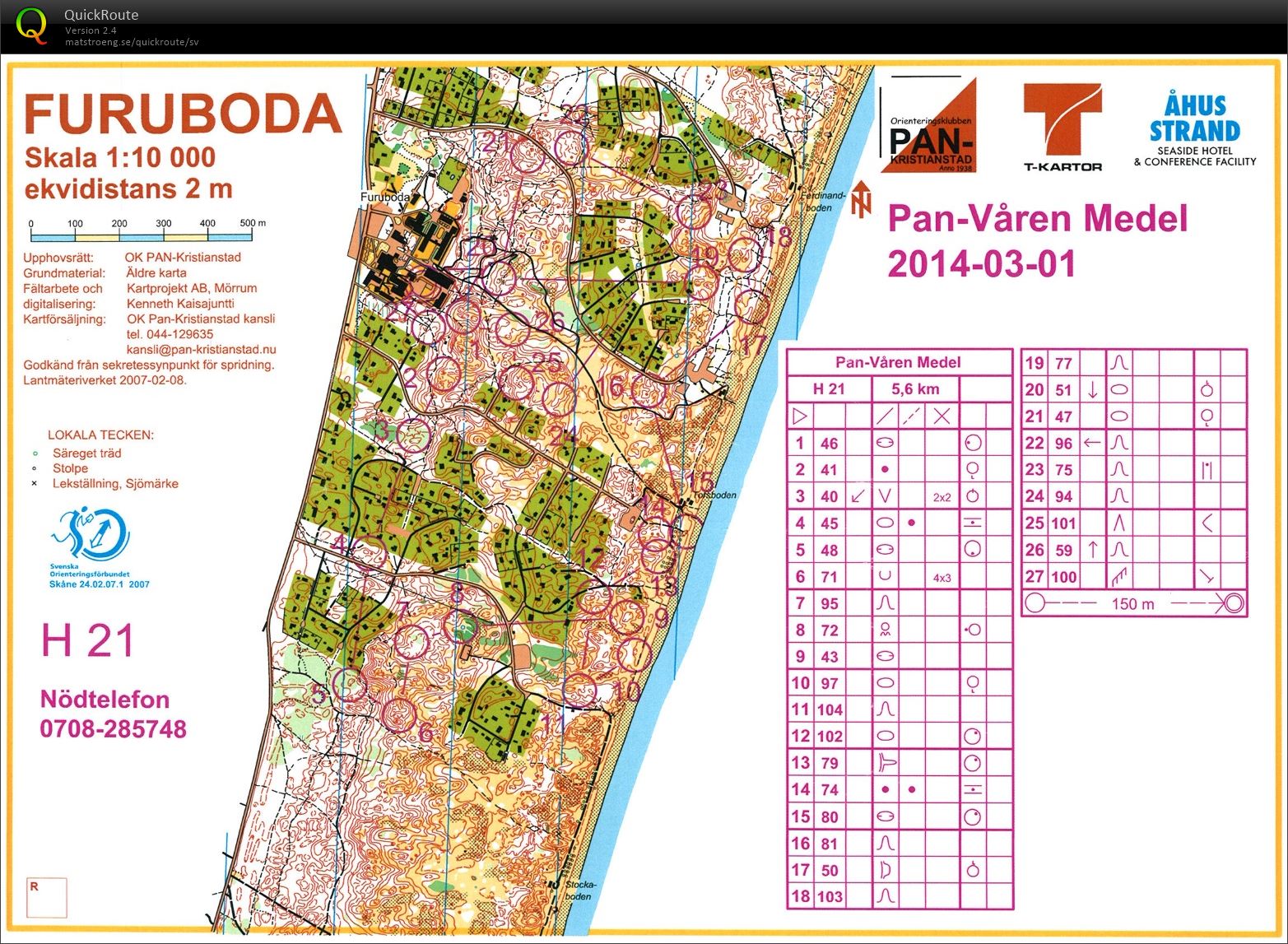 Pan-Våren Medel (01.03.2014)