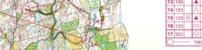 O-Ringen Skåne 2014 Etapp 1
