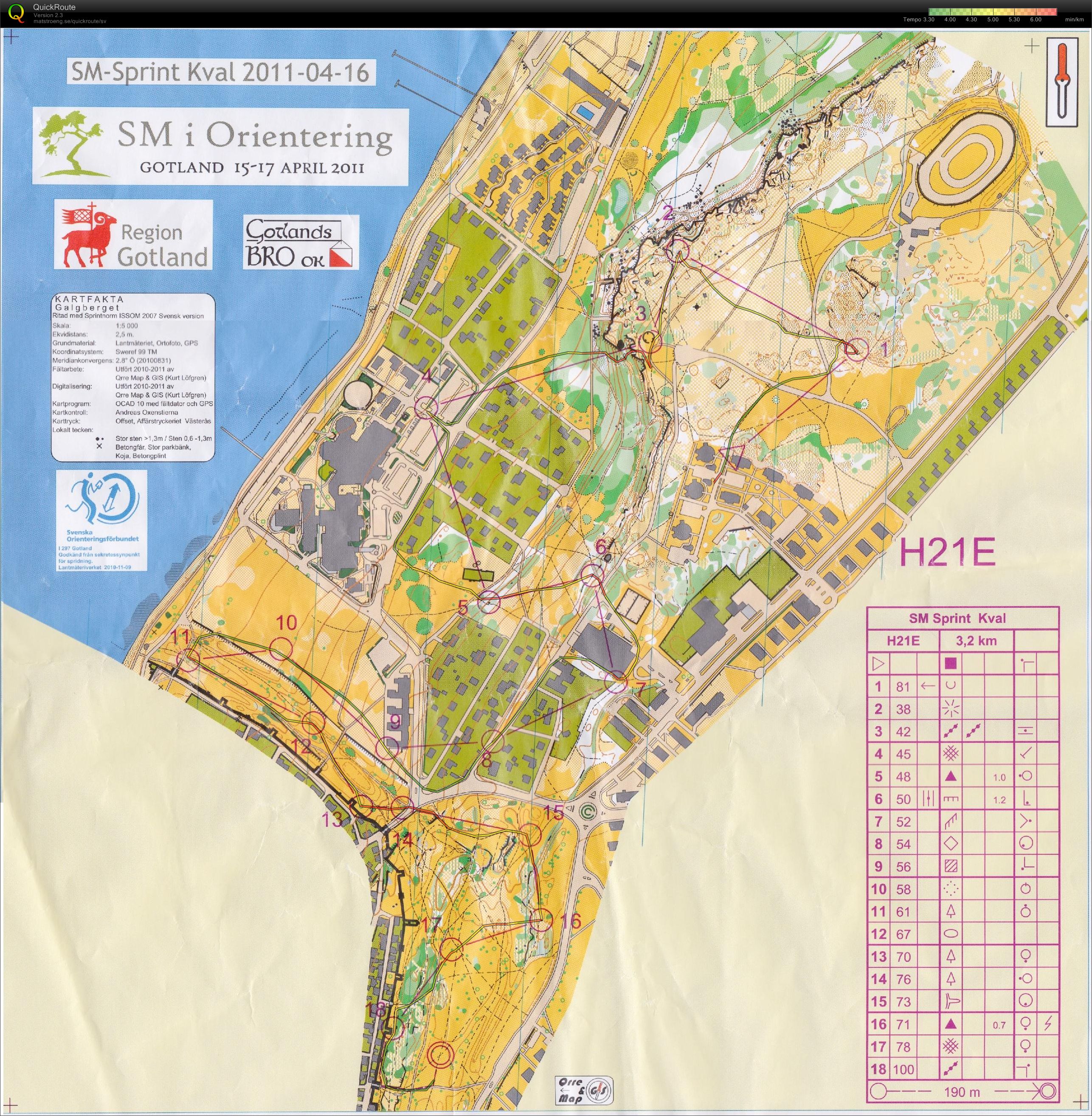 Sprint SM Kval H21E (16/04/2011)