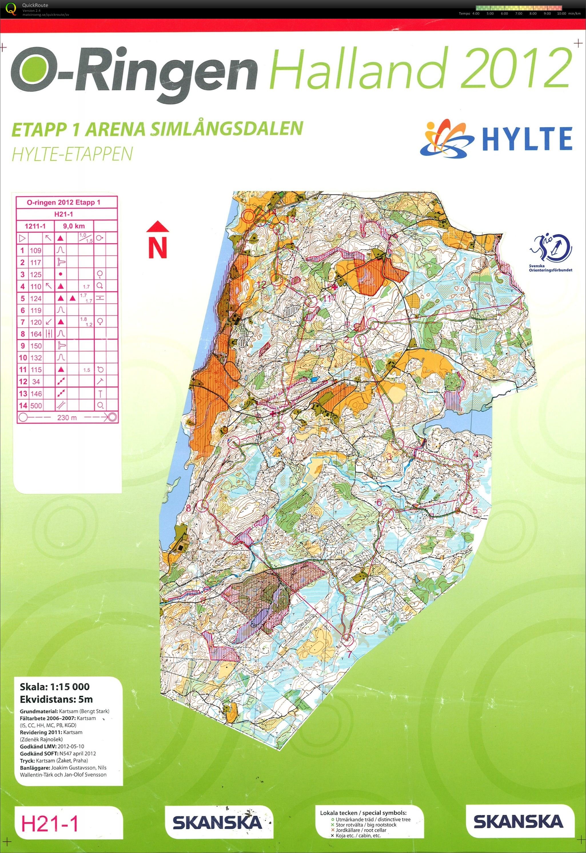 O-ringen, E1 (2012-07-22)