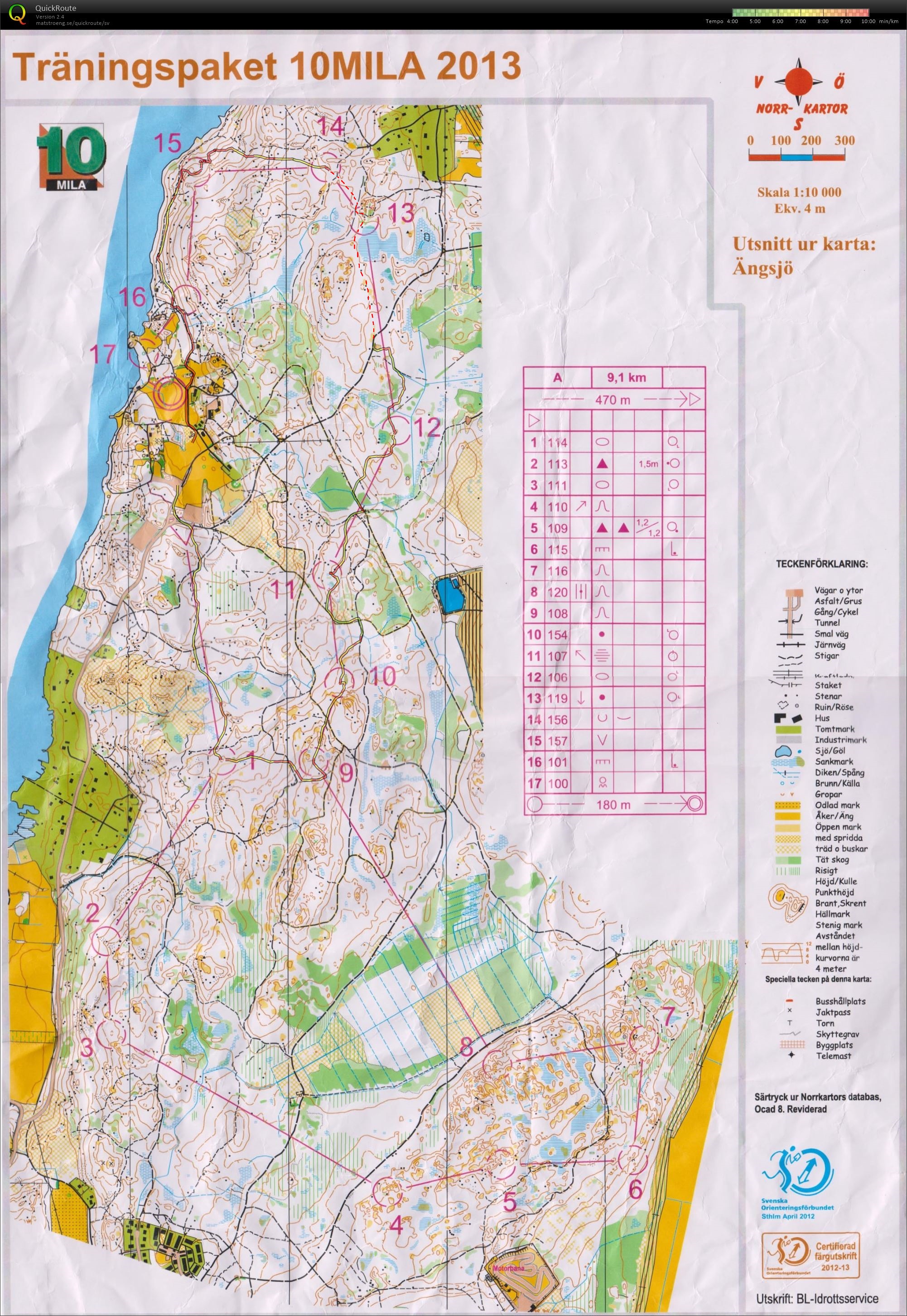 10-Mila läger, Pass 5 (2012-11-25)
